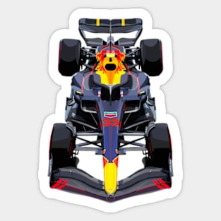 Car 33 Vector Art Sticker